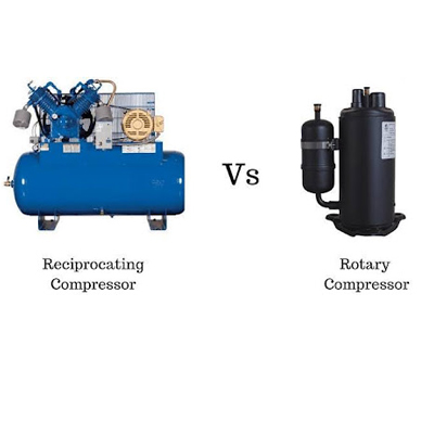 Compresseur alternatif vs compresseur rotatif en CVC