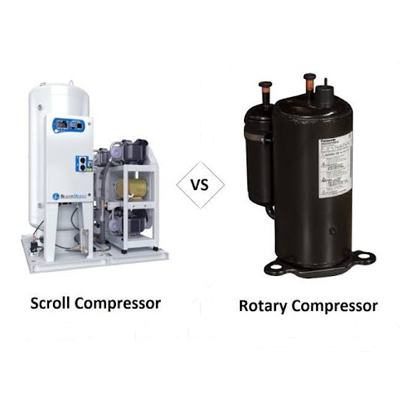 Compresseur Scroll vs Compresseur Rotatif en CVC