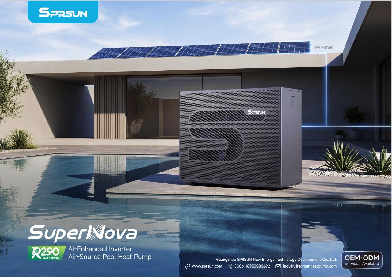 Pompe &agrave; chaleur piscine R290