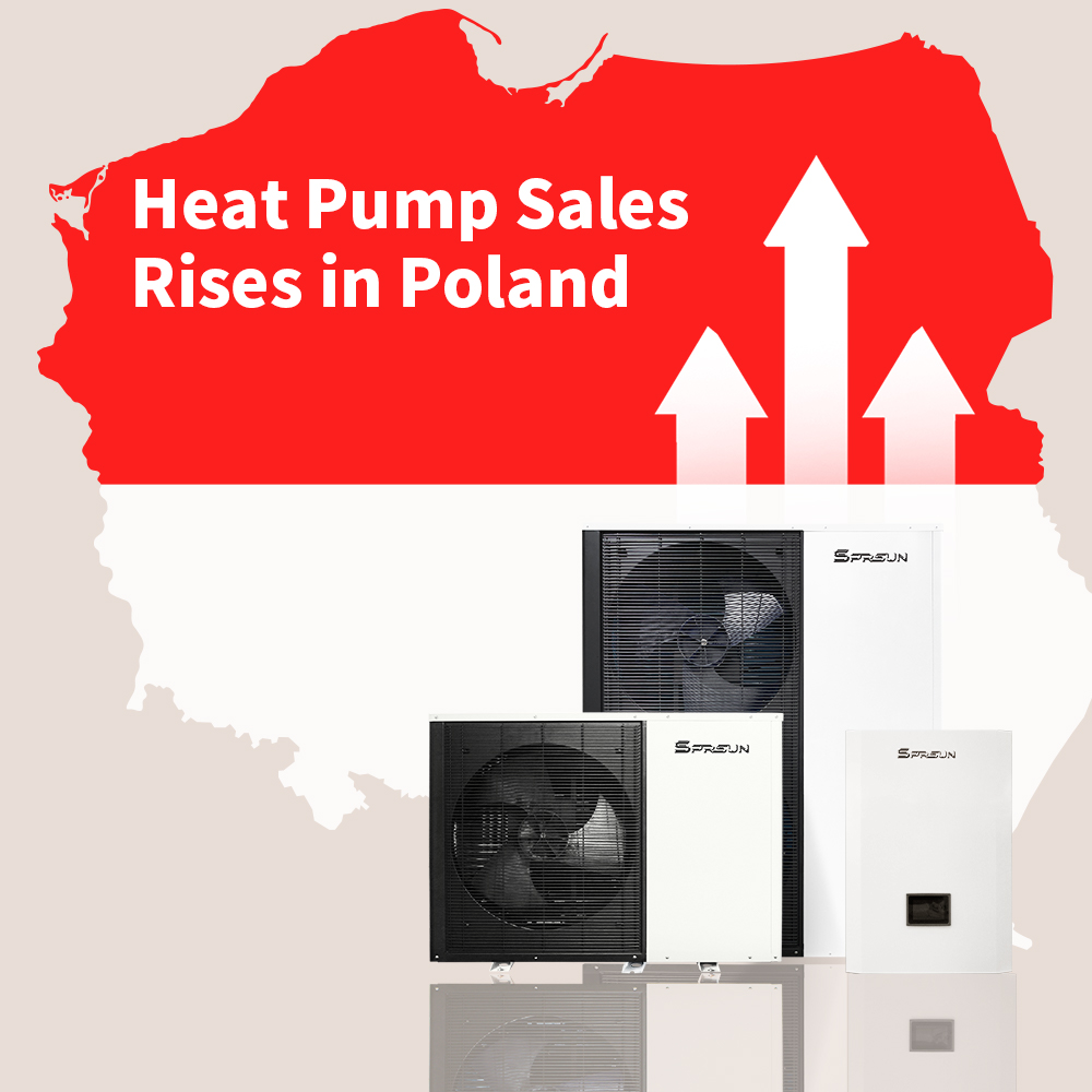 Les ventes de pompes à chaleur augmentent en Pologne
