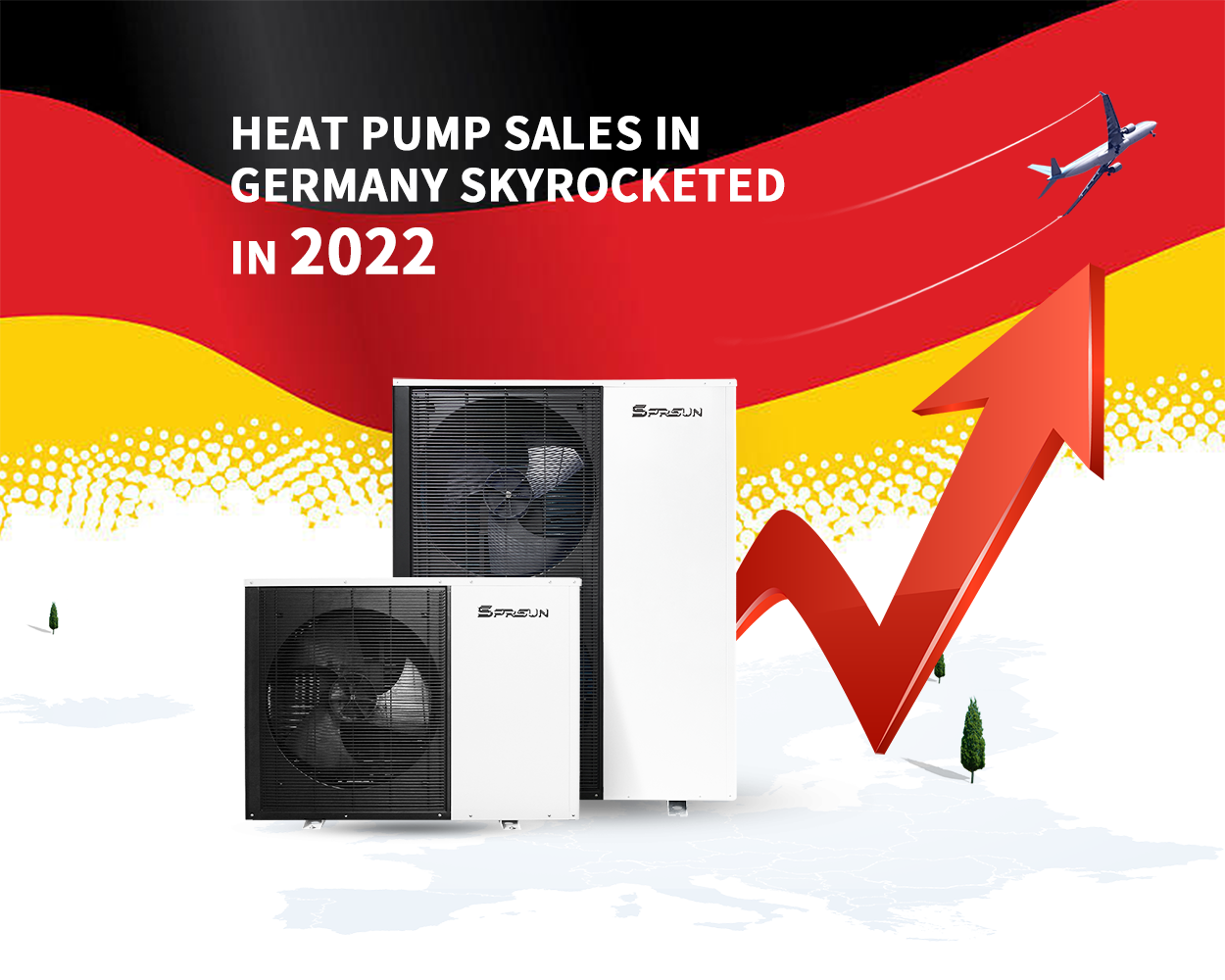 Pourquoi les ventes de pompes à chaleur en Allemagne ont grimpé en flèche en 2022