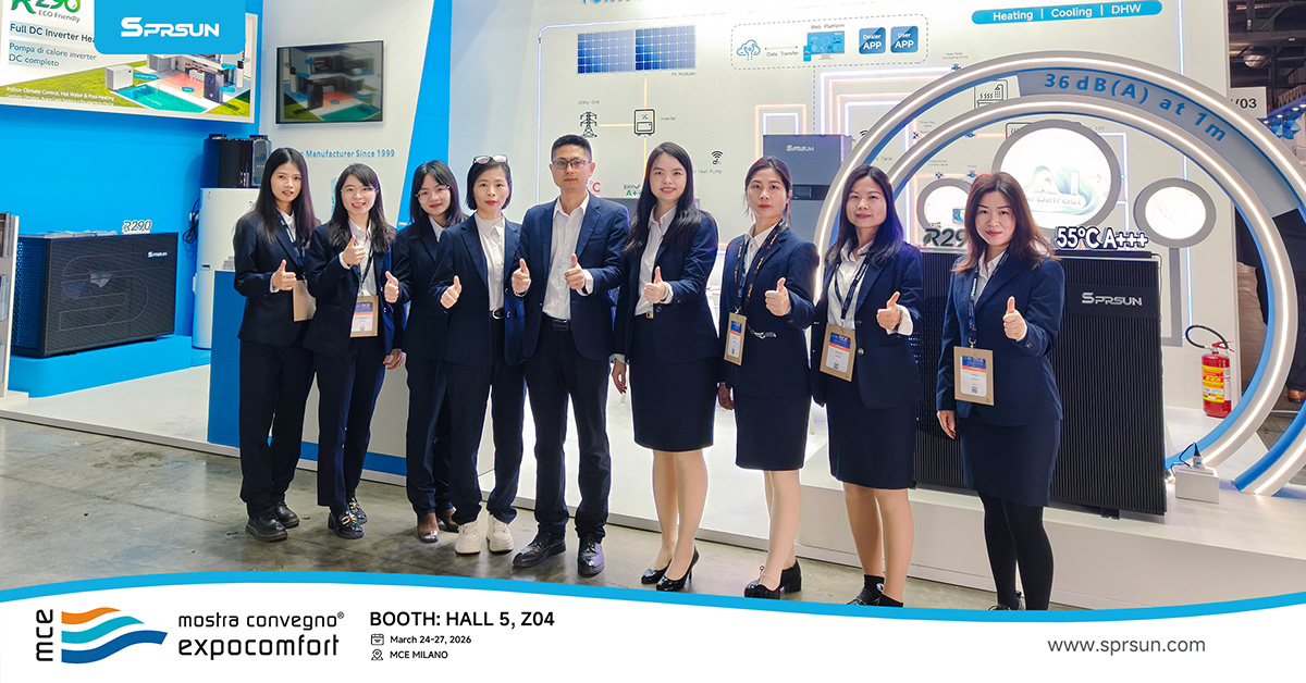 SPRSUN &Eacute;quipe au MCE 2026