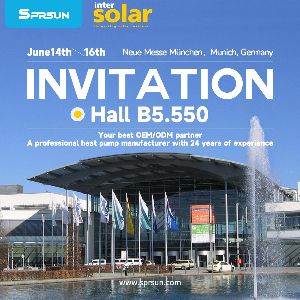 SPRSUN annonce sa participation au salon solaire Intersolar Europe 2023done