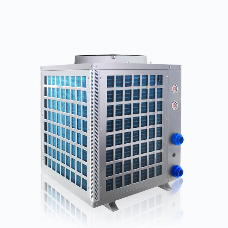 7.5KW-21KW 80C Chauffe-eau commercial à haute température de pompe à chaleur de source d'air