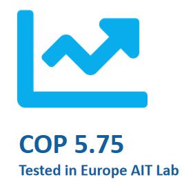 SPRSUN Pompe &agrave; chaleur R290 Greenergy Pro avec contr&ocirc;leur CAREL, certifi&eacute;e avec un COP &eacute;lev&eacute; de 5,75 test&eacute; par le laboratoire europ&eacute;en AIT. 